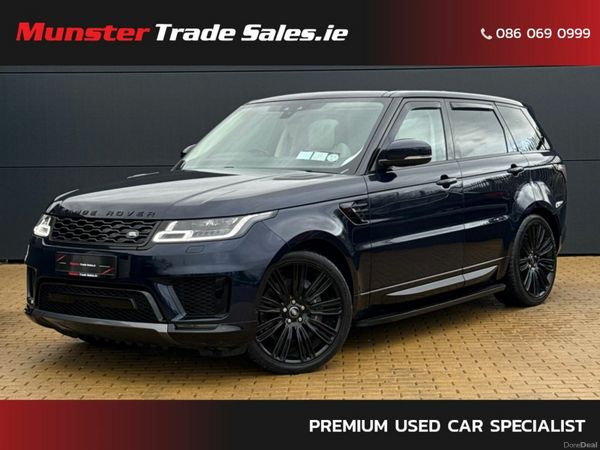 Land Rover Range Rover Sport SUV, Petrol Plug-in Hybrid, 2021, Blue