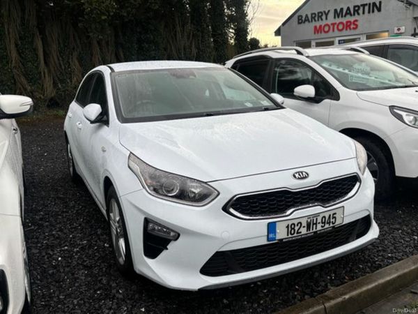 Kia Ceed Hatchback, Diesel, 2018, White