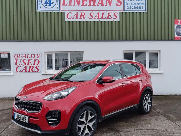 Kia Sportage SUV, Diesel, 2018, Red