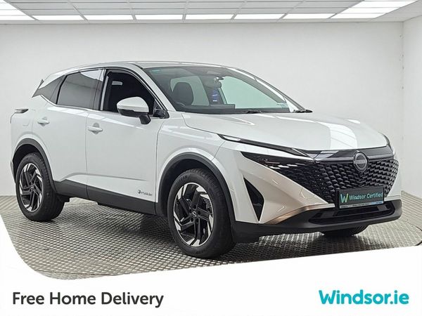 Nissan Qashqai MPV, Petrol Hybrid, 2025, White