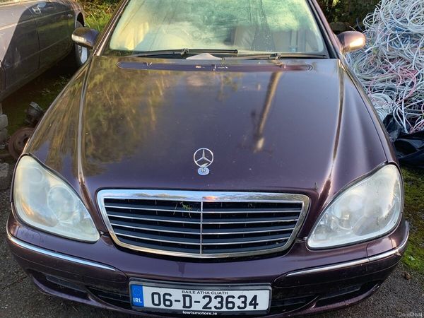 Mercedes-Benz S-Class Saloon, Petrol, 2006, Black
