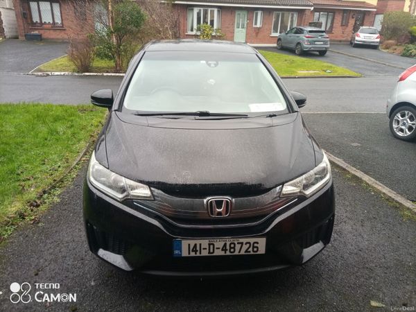 Honda Fit Hatchback, Petrol Hybrid, 2014, Black