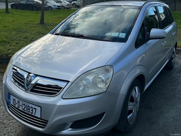 Vauxhall Zafira MPV, Diesel, 2010, Silver