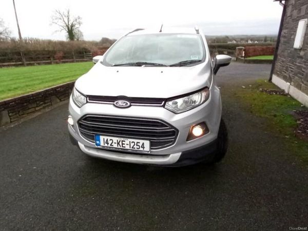 Ford EcoSport SUV, Diesel, 2014, Silver