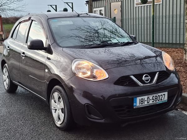 Nissan March Hatchback, Petrol, 2018, Purple