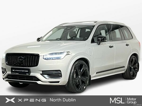 Volvo XC90 SUV, Petrol Hybrid, 2023, Silver