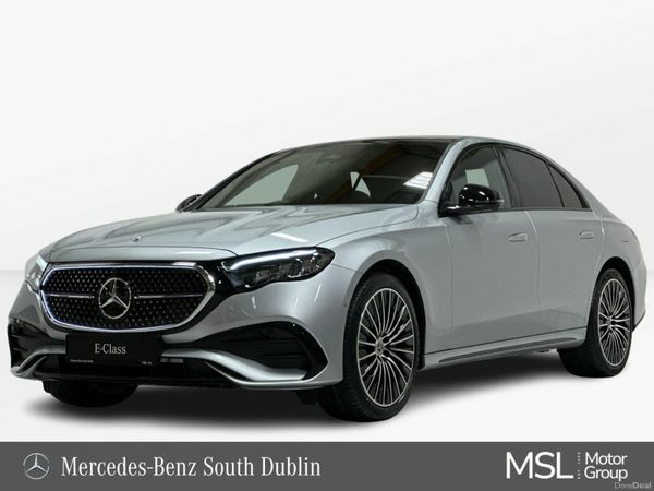 Mercedes-Benz E-Class Saloon, Petrol Plug-in Hybrid, 2026, Silver