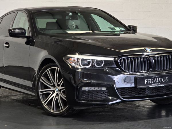 BMW 5-Series Saloon, Petrol Plug-in Hybrid, 2017, Black