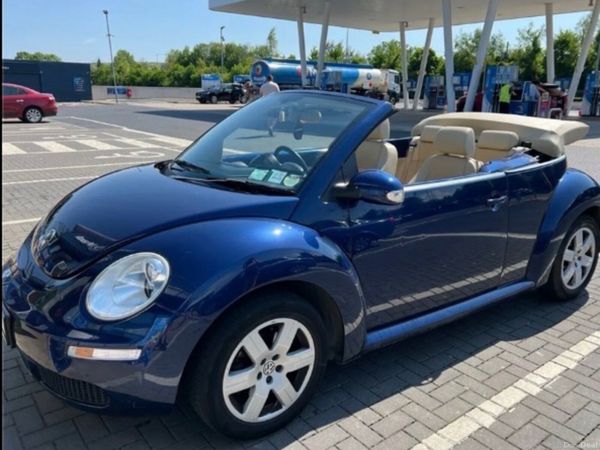 Volkswagen Beetle Convertible, Petrol, 2007, Blue