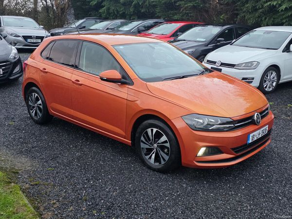 Volkswagen Polo Hatchback, Petrol, 2018, Orange