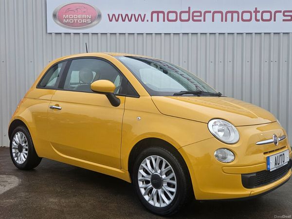 Fiat 500 Hatchback, Petrol, 2015, Red
