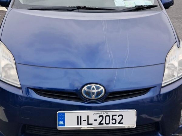 Toyota Prius Saloon, Petrol Hybrid, 2011, Blue