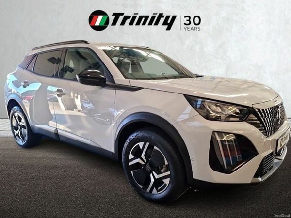 Peugeot 2008 SUV, Petrol Hybrid, 2026, White