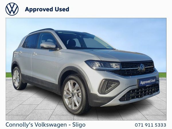 Volkswagen T-Cross SUV, Petrol, 2025, Silver