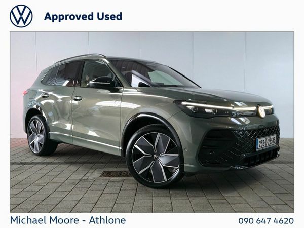 Volkswagen Tiguan SUV, Petrol Plug-in Hybrid, 2025, Green