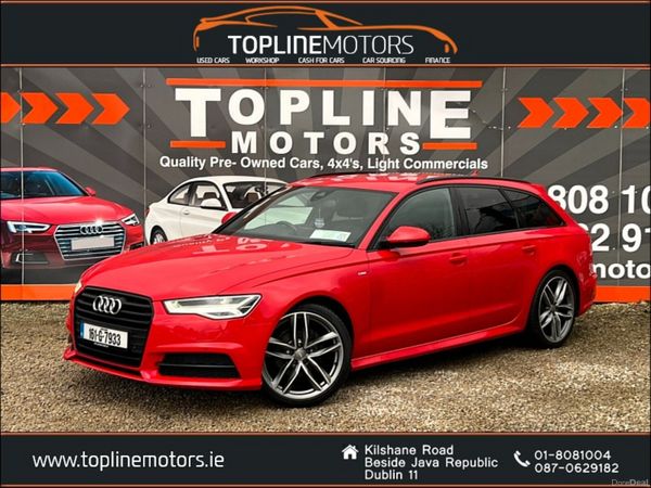 Audi A6 Estate, Diesel, 2016, Red