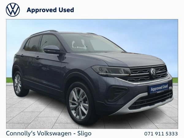 Volkswagen T-Cross SUV, Petrol, 2025, Grey