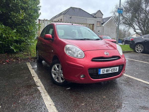 Nissan Micra Hatchback, Petrol, 2012, Red