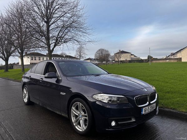 BMW 5-Series Saloon, Diesel, 2016, Blue