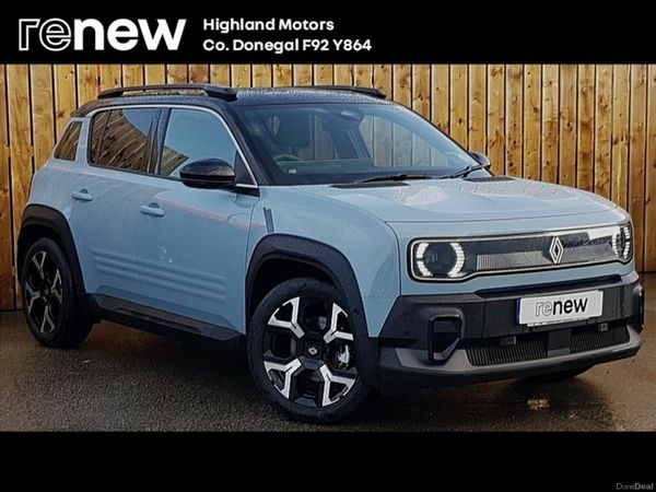 Renault 4 Hatchback, Electric, 2025, Blue