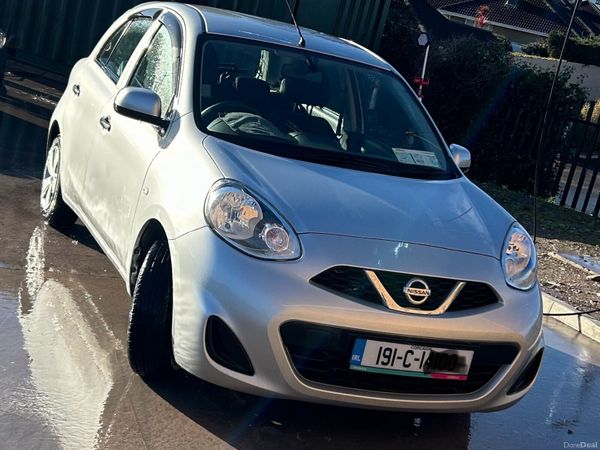 Nissan March Hatchback, Petrol, 2019, Silver