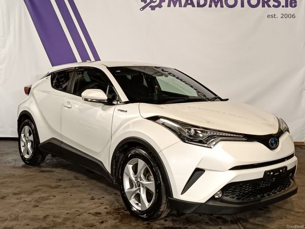 Toyota C-HR SUV, Petrol Hybrid, 2019, White