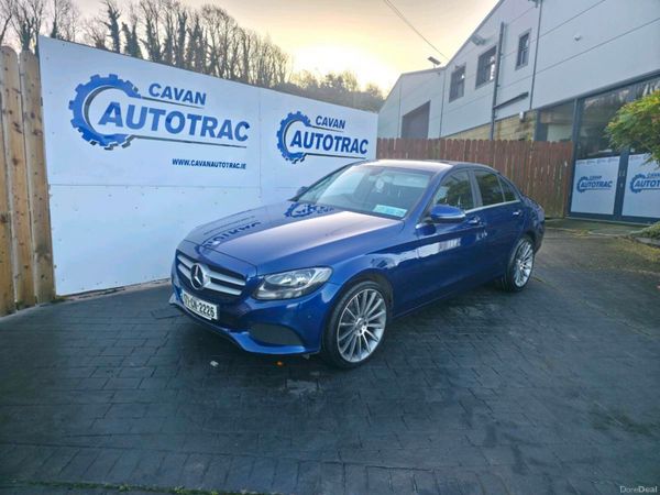 Mercedes-Benz C-Class Saloon, Diesel, 2017, Blue