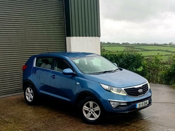 Kia Sportage SUV, Diesel, 2015, Blue