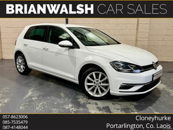 Volkswagen Golf Hatchback, Petrol, 2018, White