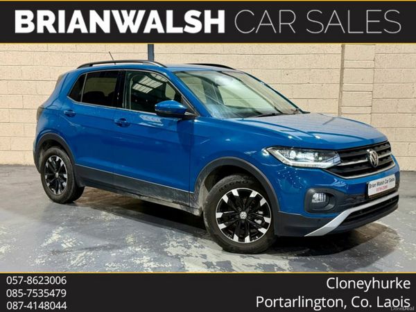 Volkswagen T-Cross SUV, Petrol, 2020, Blue