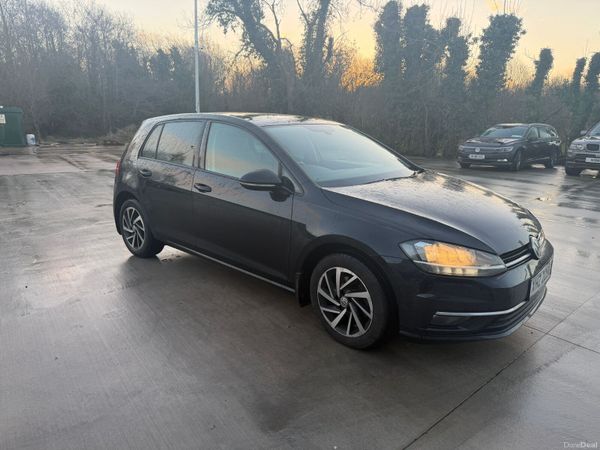 Volkswagen Golf Hatchback, Diesel, 2019, Black