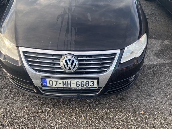 Volkswagen Passat Saloon, Diesel, 2007, Black