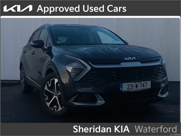 Kia Sportage SUV, Diesel Hybrid, 2023, Black