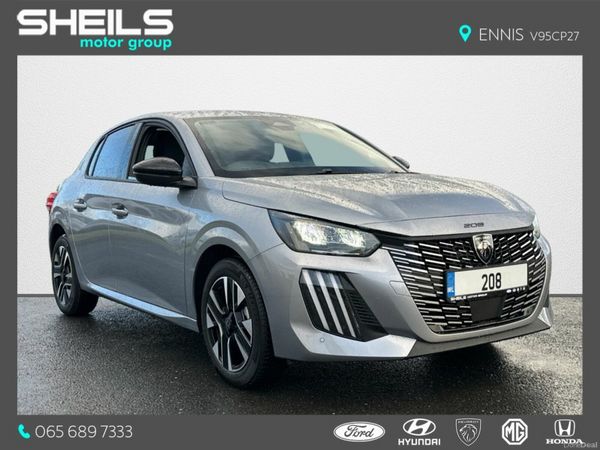 Peugeot 208 Hatchback, Petrol Hybrid, 2026, Grey