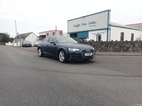 Audi A4 Saloon, Diesel, 2017, Blue
