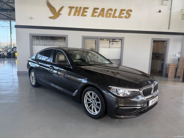 BMW 5-Series Saloon, Diesel, 2018, Brown