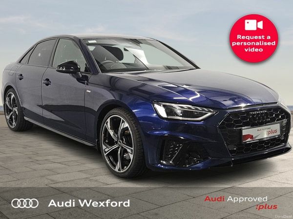 Audi A4 Saloon, Diesel, 2024, Blue