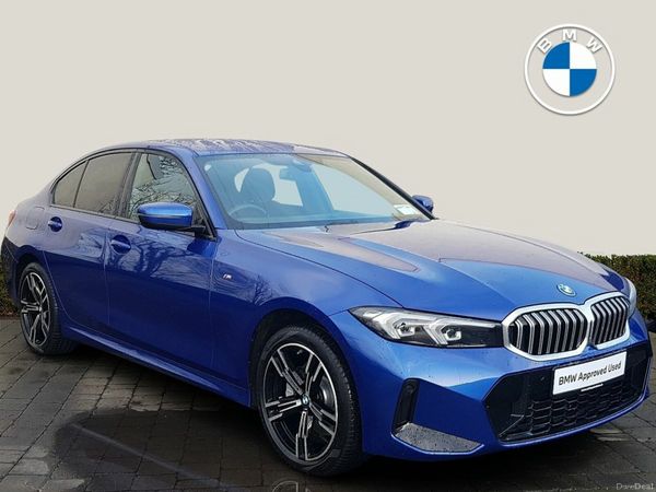 BMW 3-Series Saloon, Petrol Plug-in Hybrid, 2025, Blue
