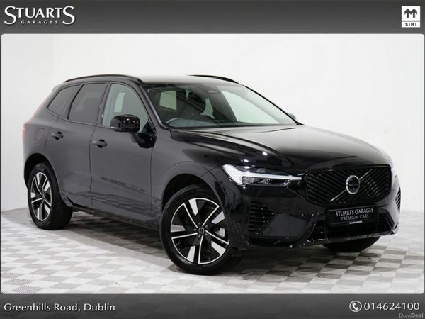 Volvo XC60 Estate, Petrol Plug-in Hybrid, 2025, Black