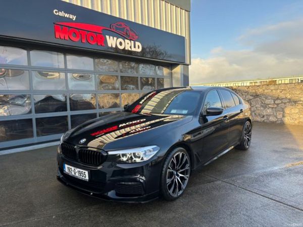 BMW 5-Series Saloon, Diesel, 2019, Black