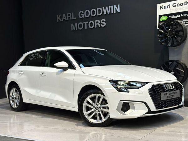Audi A3 Hatchback, Petrol Plug-in Hybrid, 2024, White