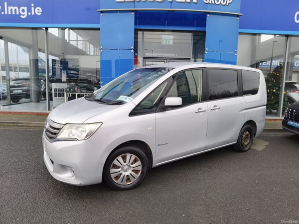 Nissan Serena MPV, Petrol Hybrid, 2013, Silver