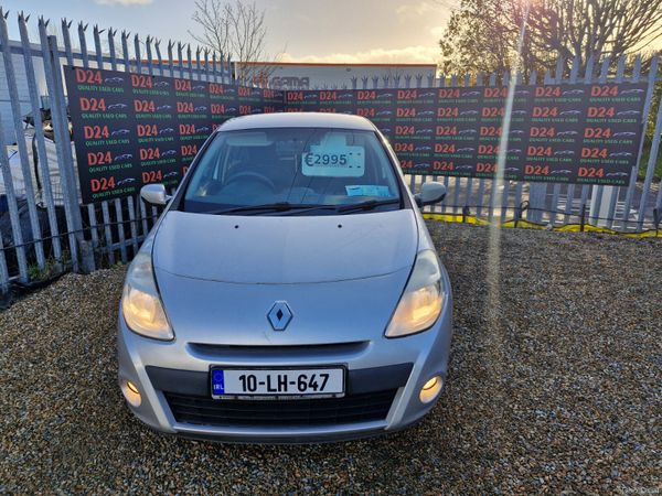 Renault Clio Hatchback, Petrol, 2010, Silver