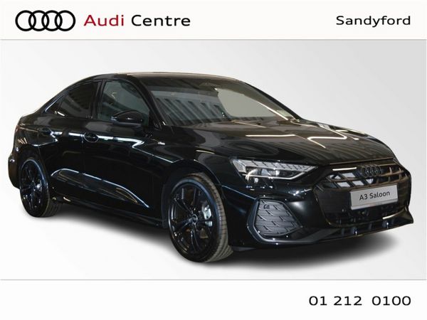 Audi A3 Saloon, Petrol, 2026, Black