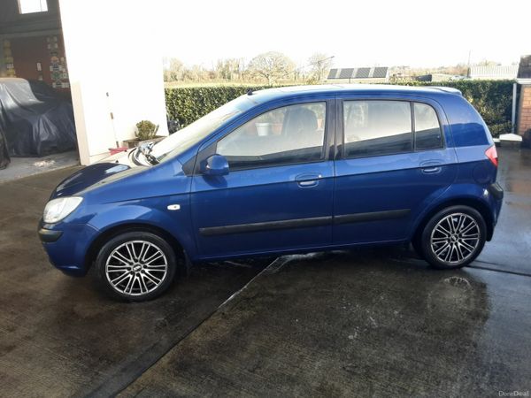 Hyundai Getz Hatchback, Petrol, 2008, Blue