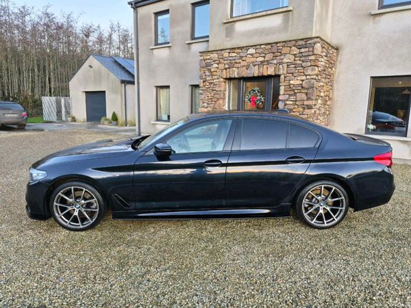 BMW 5-Series Saloon, Diesel, 2019, Black