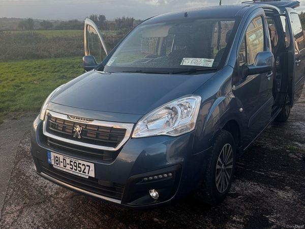 Peugeot Partner MPV, Diesel, 2018, Blue
