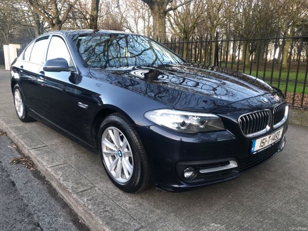 BMW 5-Series Saloon, Diesel, 2015, Blue