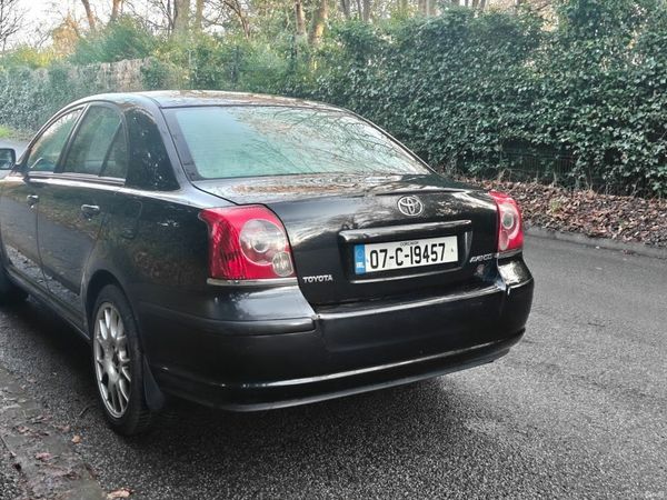 Toyota Avensis Saloon, Petrol, 2007, Black
