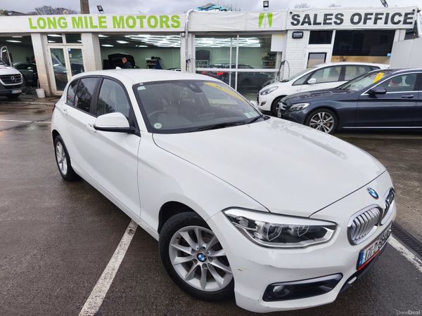 BMW 1-Series Hatchback, Petrol, 2017, White